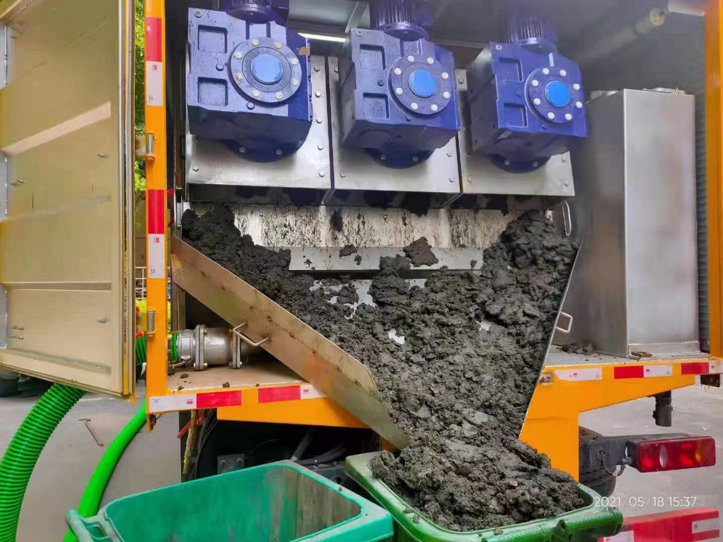 临川化粪池清掏城市维护站-泥浆净化干湿分离处理